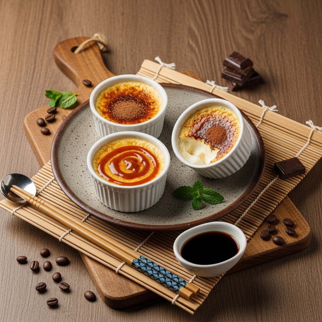 Keto Caramel Mocha Pots de Crème